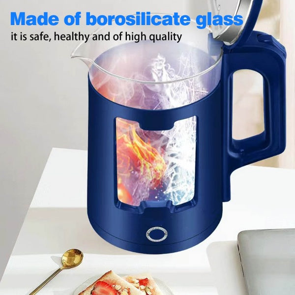 2.3L Electric Glass Kettle Glass Fast Boil LED Lights Indicator