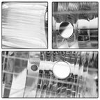 For 1999-2002 Chevy Silverado Pair Halogen Headlights Left Right Side