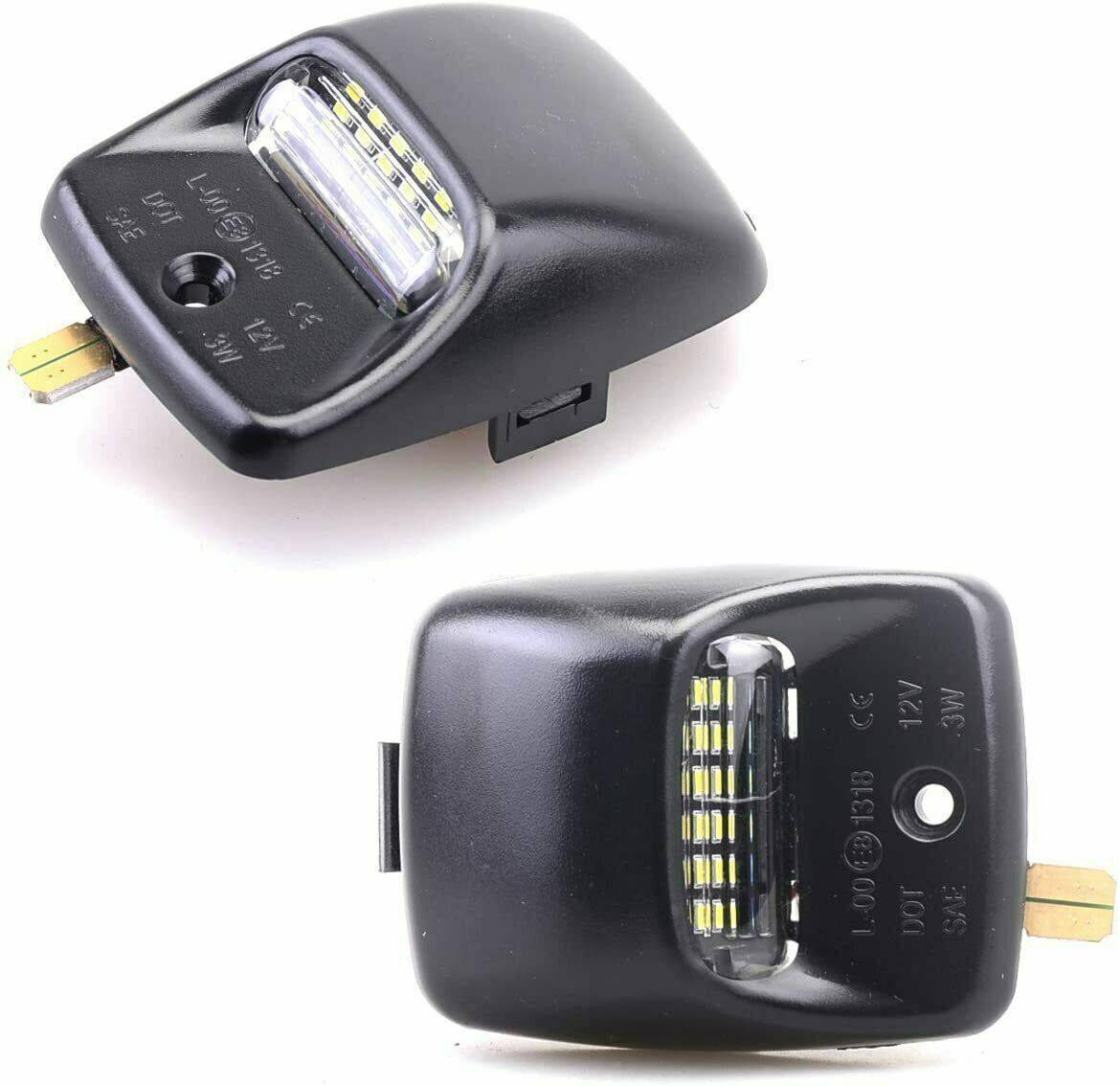 For 2000-2013 Tundra White LED Tag License Plate Light Bulbs Assembly Kit