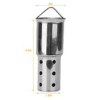 1Pc Pipe Silencer Muffler 51MM 2IN Exhaust Pipe Noise Sound Eliminator Motorcycle DB Killer