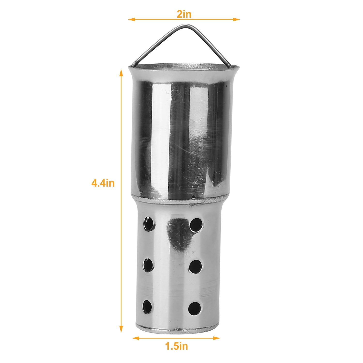 1Pc Pipe Silencer Muffler 51MM 2IN Exhaust Pipe Noise Sound Eliminator Motorcycle DB Killer