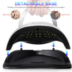 UV LED Nail Lamp Professional LED Nail Dryer For Gel Nails With Removable Base, Touch Screen 4 Timers And Automatic Sensor UV LED Nail Lamp Professional LED Nail Dryer For Gel Nails With Removable Bas