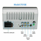 AUX Car MP5 Player  Double 2DIN Bluetooth Touch Screen Stereo Radio USB Camera