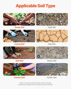 Auger Drill Bit For Planting, Ø3.15" X 11.42" Spiral Drill Bit, For 3/8'' Hex Drive Drills, Heavy Duty Bulb Planter Tool, Hole Drilling Attachments For Garden Post Hole Digger Fence Digging