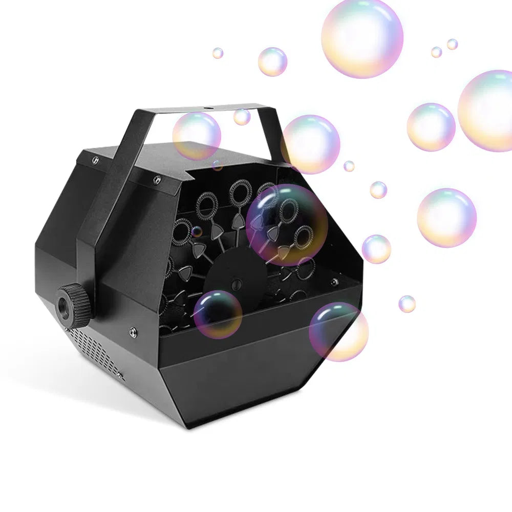 Automatic Bubble Machine 25W Pro Bubble Blower Maker W/ Handle For DJ DISCO Stages Wedding Kids Birthday Parties