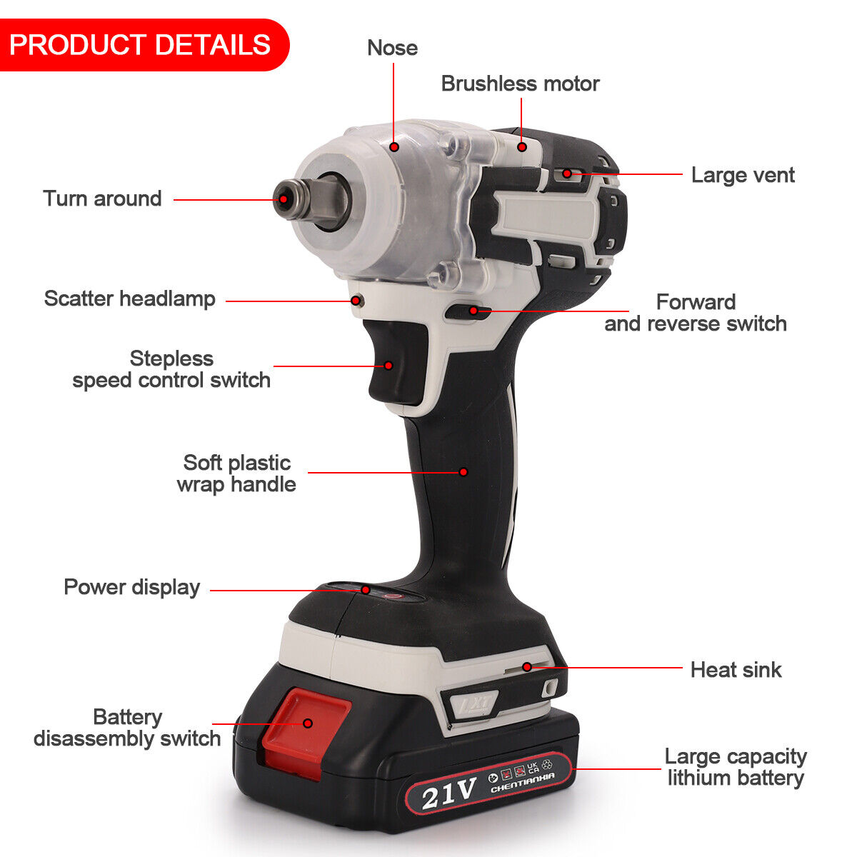 Impact Wrench Two Electric