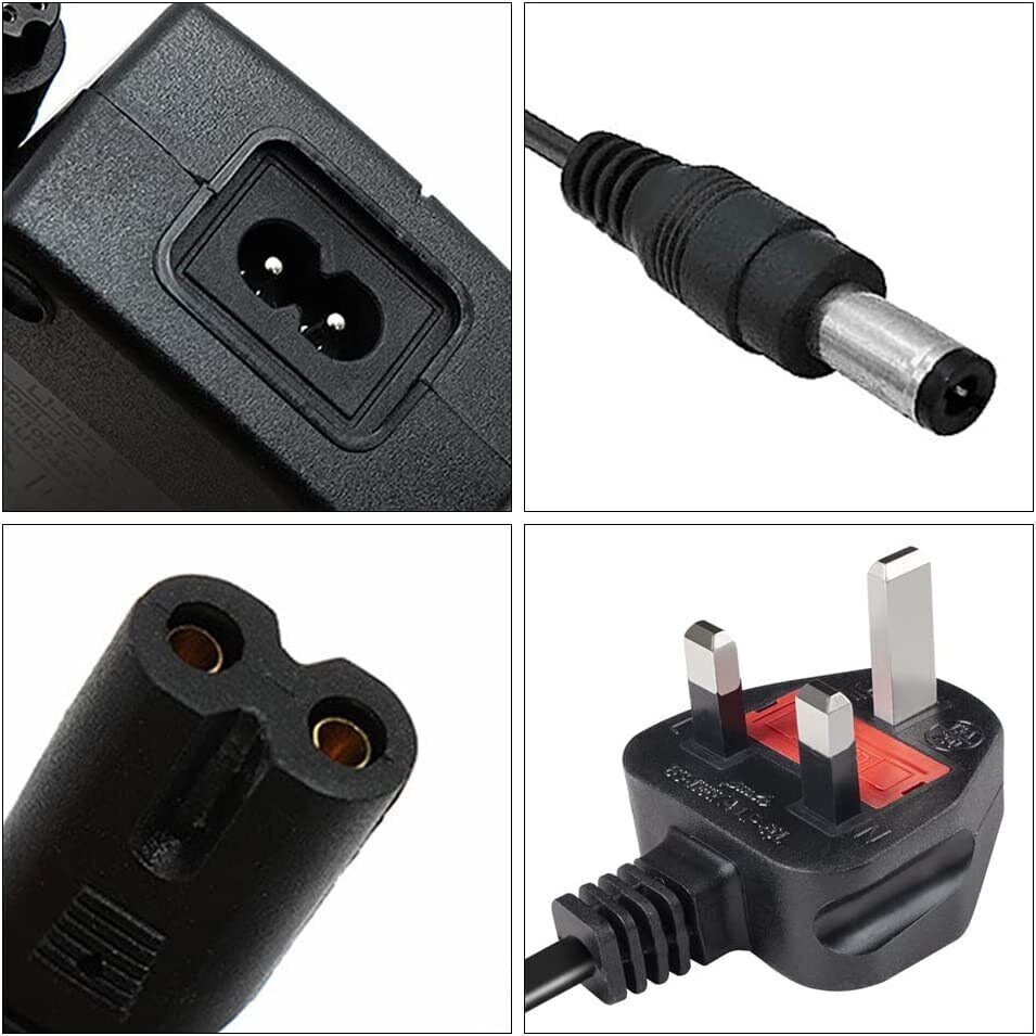 42V 2A Battery Charger For 36V Li-on Battery Electric Bike Ebike Scooters Plug