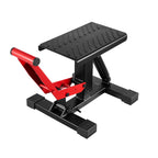 Dirt Bike Lift Stand, Motorcycle Jack Lift Stand 1200lbs Capacity And Hydraulic Lift Operation, Hoist Table Adjustable Height 9.8"-18.3" For Dirtbike Repair, Maintenance, Dirt Bike Accessories