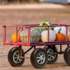 Solid PU Run-Flat Tire Wheel, 10', 2-Pack, 180 Lbs Dynamic Load, 220 Lbs Static Load, Flat Free Tubeless Tires And Wheels For Hand Truck, Utility Cart, Dollies, Garden Trailers, Various Carts