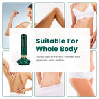 1Pc Anti Cellulite Massager Handheld Vacuum Suction Cupping Kit Beauty Tool With 12 Suction Mode 12 Heating 20Mins Auto-Off One-Key Pressure Release For Abdomen Thighs Buttocks Neck