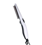 Negative Ion Hair Straightener Styling Comb Hot Comb Press Beard Brush For Men