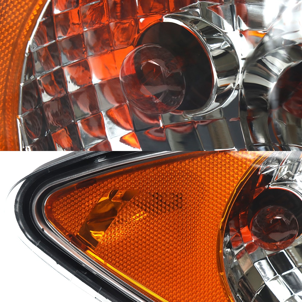 Headlights Assembly Fit For 2008-2016 International ProStar,Halogen Headlamps Assembly, Right Passenger Side Chrome