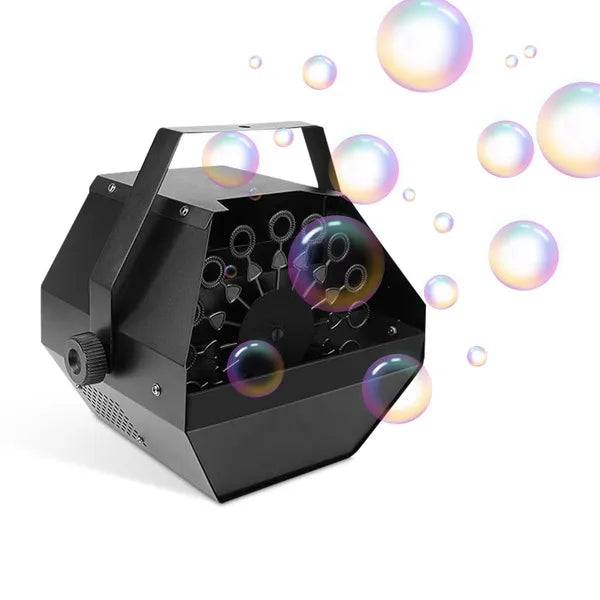 Automatic Bubble Machine 25W Pro Bubble Blower Maker W/ Handle For DJ DISCO Stages Wedding Kids Birthday Parties