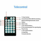 AUX Car MP5 Player  Double 2DIN Bluetooth Touch Screen Stereo Radio USB Camera