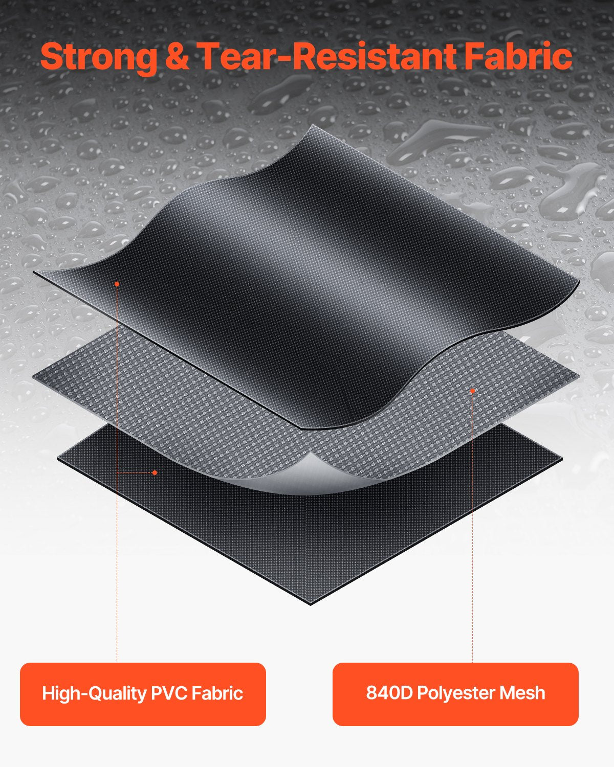 Car Rooftop Cargo Carrier Bag, 21 Cubic Feet Car Roof Cargo Carrier, 100% Waterproof Heavy Duty 840D PVC Roof Luggage Bag For All Vehicle With/without Rack- With Lock, Non-Slip Mat, 6 Door Hooks