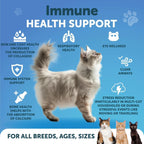 Do Not Sell On Amazon  L Lysine For Cats Lysine Powder Supplement 900mg Serving Immune Support For Cats & Kittens Sneezing Runny Nose Squinting Watery Eyes Cold Eye Respiratory Health With Taurine