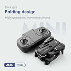 Quad Air Drone RC Drone 4K HD Dual Camera WIFI FPV KK1 2 X Battery Rc Quadcopter