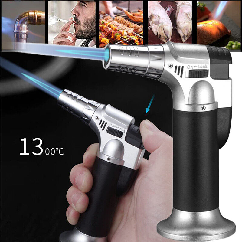 Welding Soldering Brazing Tools Refillable Butane Gas Micro Blow Torch Lighter