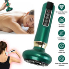 1Pc Anti Cellulite Massager Handheld Vacuum Suction Cupping Kit Beauty Tool With 12 Suction Mode 12 Heating 20Mins Auto-Off One-Key Pressure Release For Abdomen Thighs Buttocks Neck